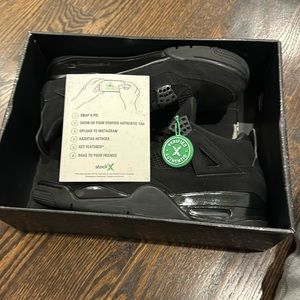 Jordan 4 “Black Cats” Worn twice